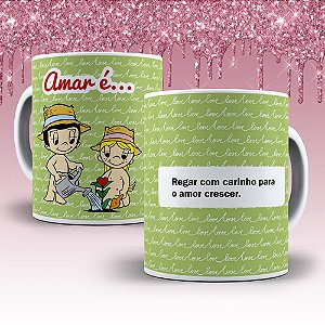Caneca de Porcelana Dia dos Namorados