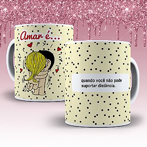 Caneca de Porcelana Dia dos Namorados