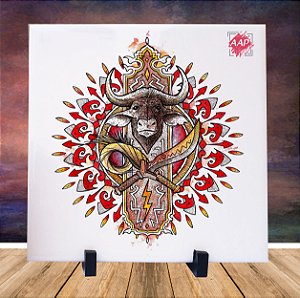 Azulejo Orixá Iansã