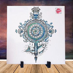 Azulejo Orixá Iemanjá