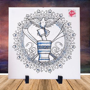 Azulejo Orixá Oxaguiã