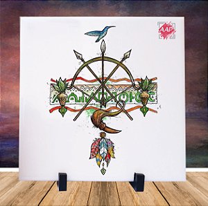 Azulejo Orixá Oxóssi