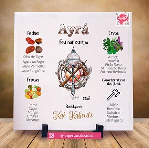 Azulejo Orixá Ayrá