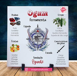 Azulejo Orixá Ogum