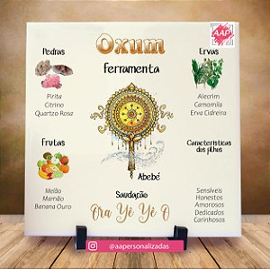 Azulejo Orixá Oxum