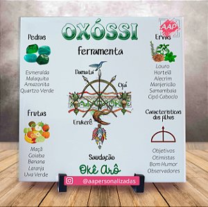 Azulejo Orixá Oxóssi