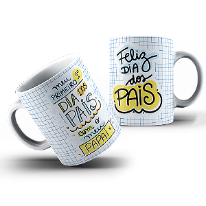 Caneca de Porcelana Dia dos Pais