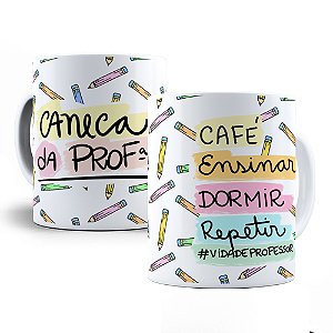 Caneca de Porcelana Dia dos Professores