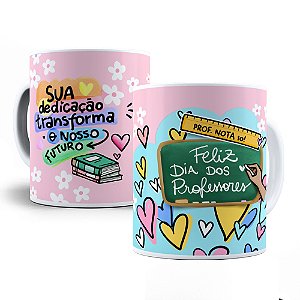 Caneca de Porcelana Dia dos Professores