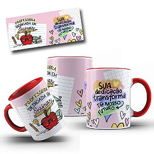 Caneca de Porcelana Dia dos Professores