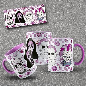 Caneca de Porcelana Halloween