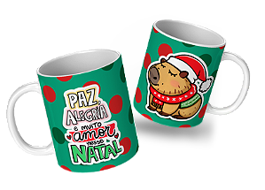 Caneca Porcelana de Natal