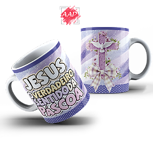 Caneca de Porcelana Páscoa