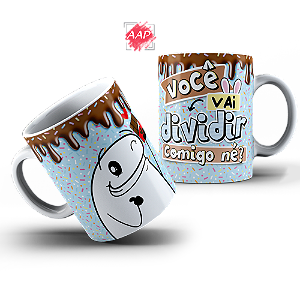 Caneca de Porcelana Páscoa Flork