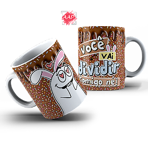 Caneca de Porcelana Páscoa Flork