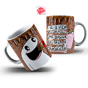 Caneca de Porcelana Páscoa Flork