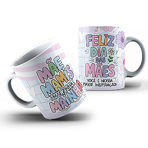 Caneca de Porcelana Dia das Mães