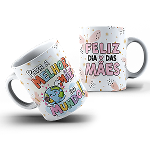 Caneca de Porcelana Dia das Mães