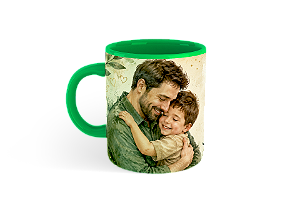 Caneca de Porcelana Dia dos Pais