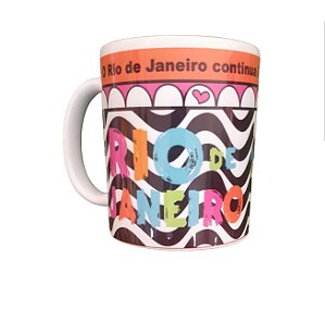 Caneca de Porcela - Rio de Janeiro