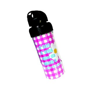 Garrafa Gym Vichy Rosa