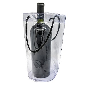Sacola Para Vinho Ice Bag Base Redonda