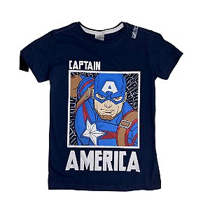Conjunto Curto Infantil Captain America