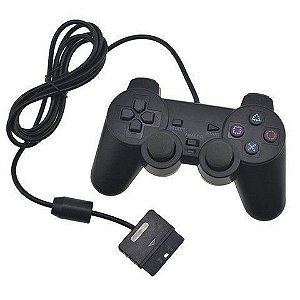 Controle Playstation 2 C/Fio Maxmidia Max-PP20