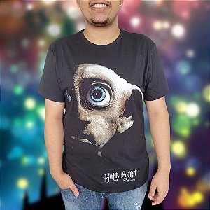 Camiseta Harry Potter Dobby Face Unissex TAM: G