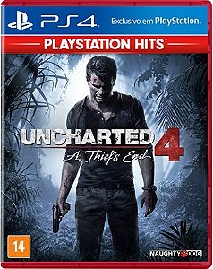 Uncharted 4: A Thief's End Playstation Hits