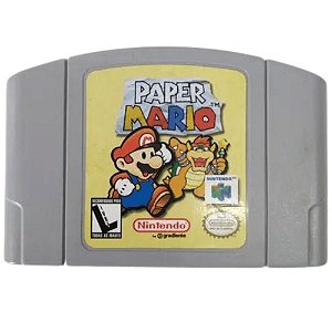Paper Mario -Nintendo 64 - N64  Original