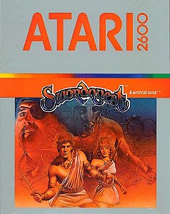 Swordquest: Earthworld  - Atari - Seminovo