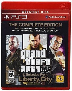Grand Theft Auto IV & Episodes From Liberty City: Greatest Hits (GTA 4) - Playstation 3 - PS3