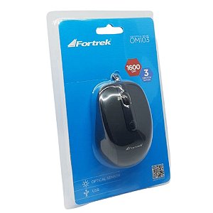 Mouse Óptico USB Fortrek  - Mod 43531