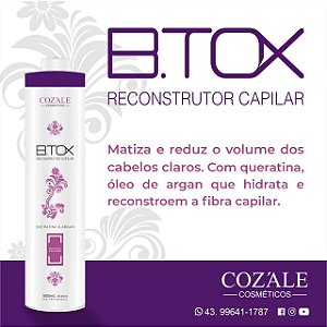 Kit B.tox Reconstrutor capilar