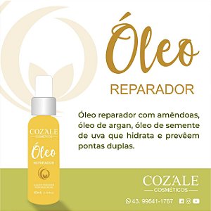 Óleo reparador Cozale cosméticos