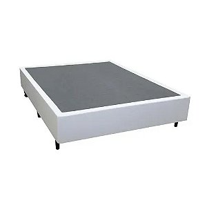 Base Box Premium Casal - Branco