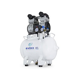 Compressor de Ar Odontológico 40L 2,0HP - Evoxx