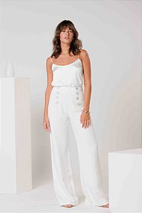 Calça Pantalona Off-White Energia