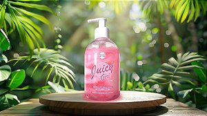 Blow Girl Juicy Gel Hidratante Aveludado Aromatizante de Morango com Chantilly para Virilha e Corpo 380ml