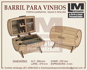 Barril para vinhos