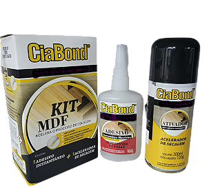 Kit Cola Instantânea CiaBond (mdf)