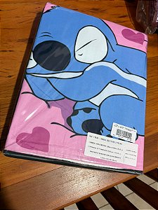 Jogo de Cama Solteiro Infantil Stitch