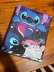 Jogo de Cama Solteiro Infantil Stitch 2 Peças