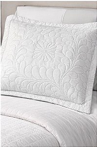 Porta Travesseiro Matelassê 50x70 Branco