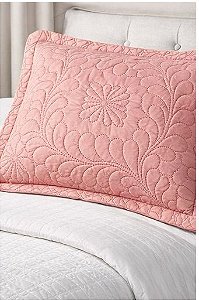 Porta Travesseiro Matelassê 50x70 Rosê