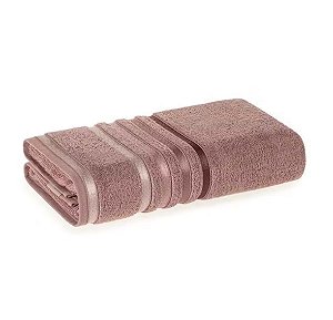 Toalha de Banho Gigante Karsten Lumina Rosa Vintage