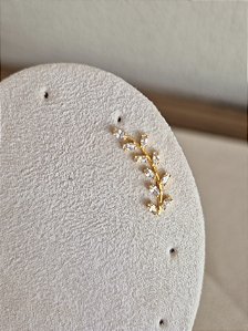 Piercing para hélix ramos - PRATA 925 HIPOALERGÊNICO
