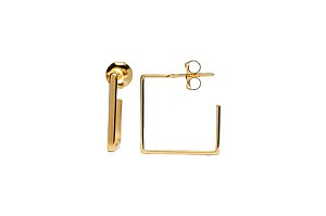 Brinco quadrado HIPOALERGÊNICO