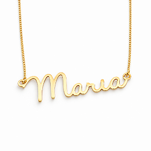 Gargantilha PERSONALIZADA com 1 nome ANTIALÉRGICA